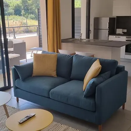 De 2 Avec Vue Sur La Mer Et Wifi A Vecchio A 5 Km De La Plage Appartement *